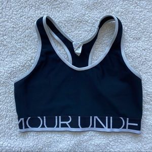 Under Armour racerback sports bra, fits XS/S
